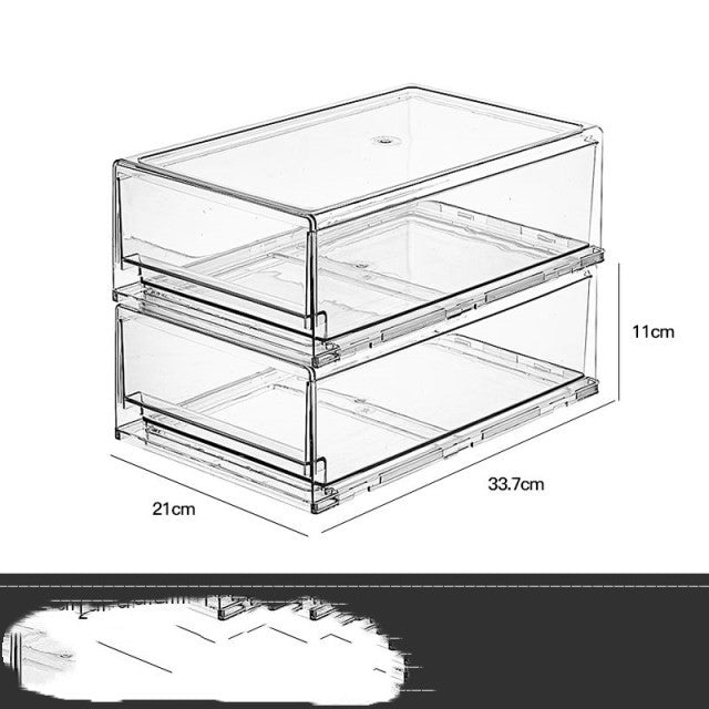 Refrigerator Side Door Storage Box Organizer