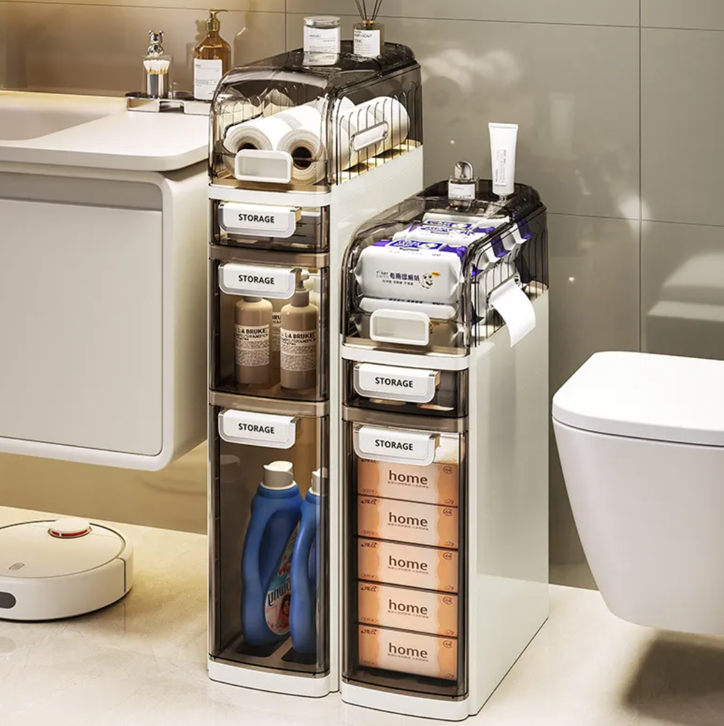 Narrow Drawer Storage Rack