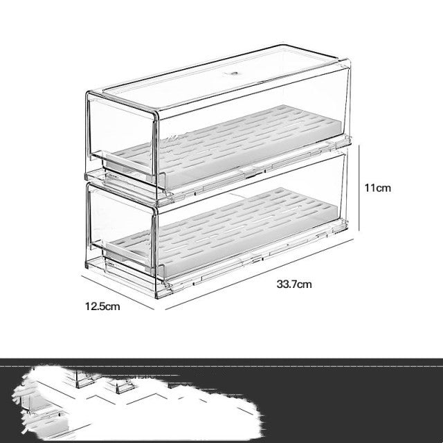 Refrigerator Side Door Storage Box Organizer