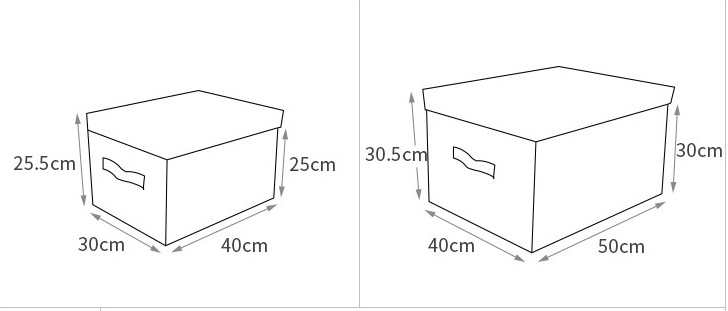 Washable and Foldable Fabric Storage Box