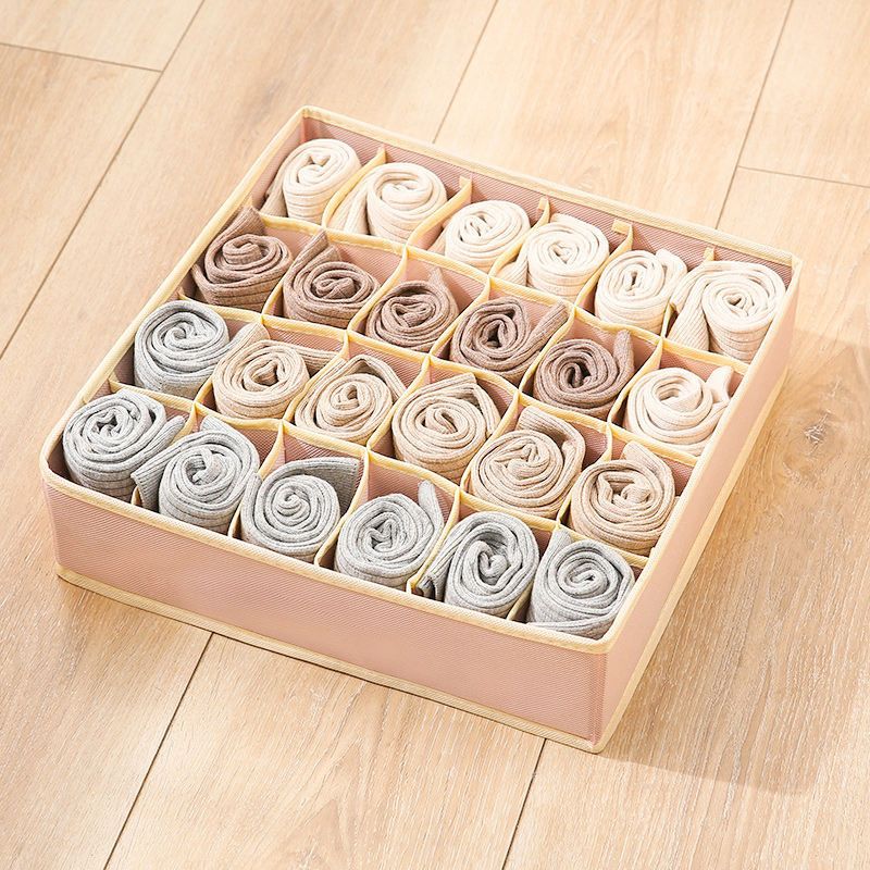 Fabric Drawer Organizer for Socks and Underwear Storage