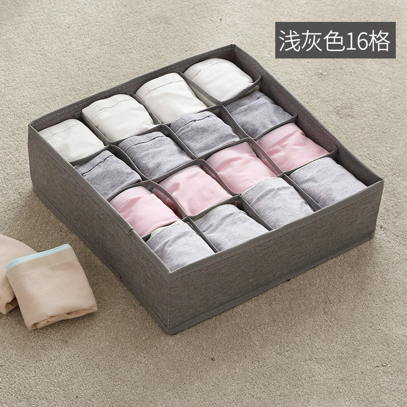 Fabric Drawer Organizer for Socks and Underwear Storage