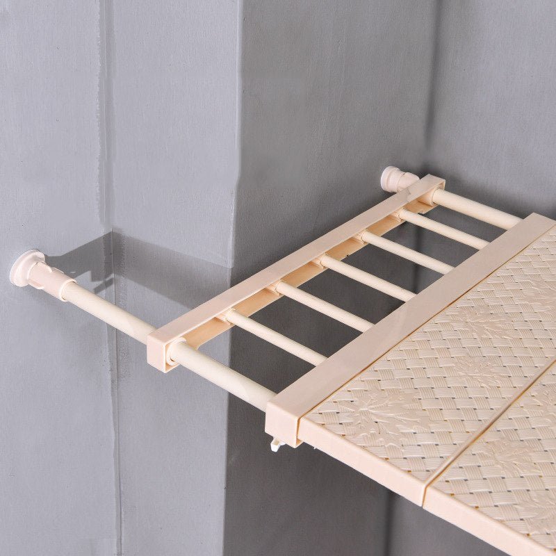 Divided Shelf Organizer for Closet Storage