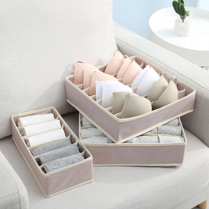 Fabric Drawer Organizer for Socks and Underwear Storage