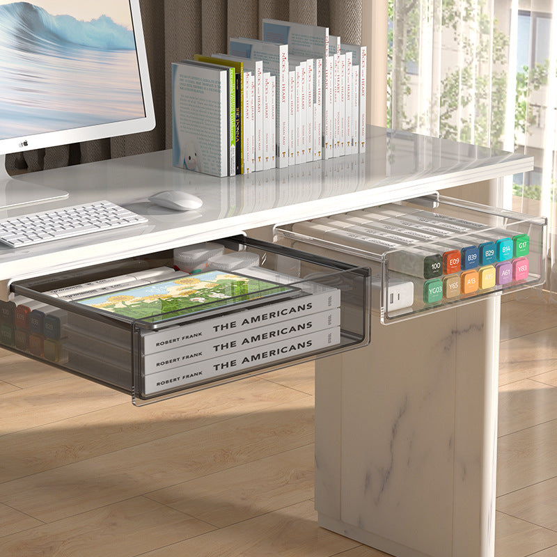Under Table Drawer Storage Box