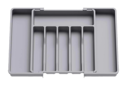 Expandable Kitchen Drawer Organizer for Cutlery Lenogue