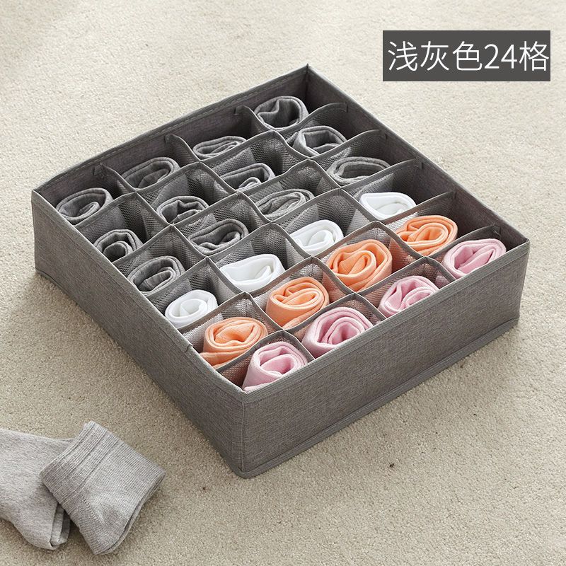 Fabric Drawer Organizer for Socks and Underwear Storage
