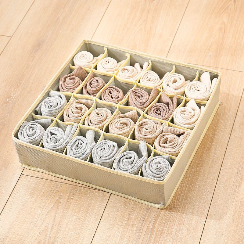 Fabric Drawer Organizer for Socks and Underwear Storage