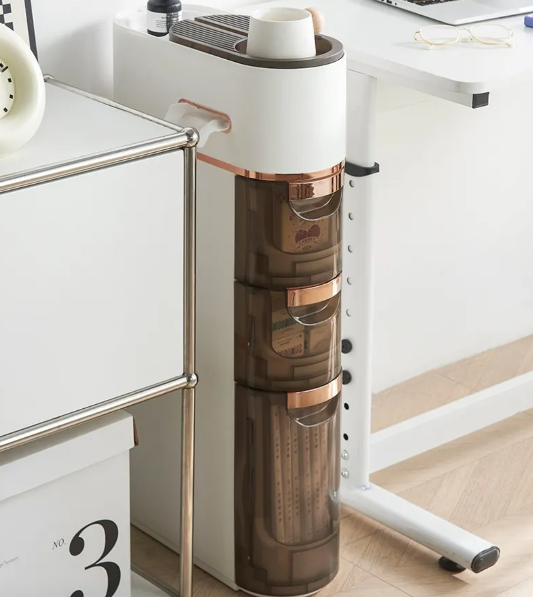 Narrow Drawer Storage Rack